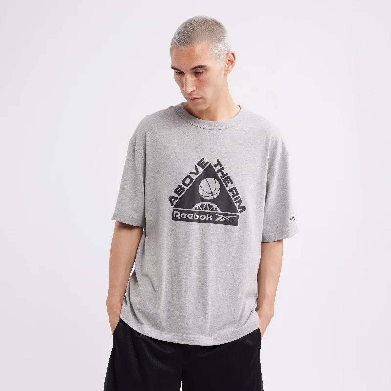 T-Shirt for Causes-Above The Rim Graphic Tee Medium Grey Heather