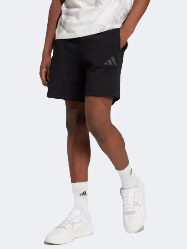 Floral Print Shorts-Adidas All Szn Men Sportswear Short Black