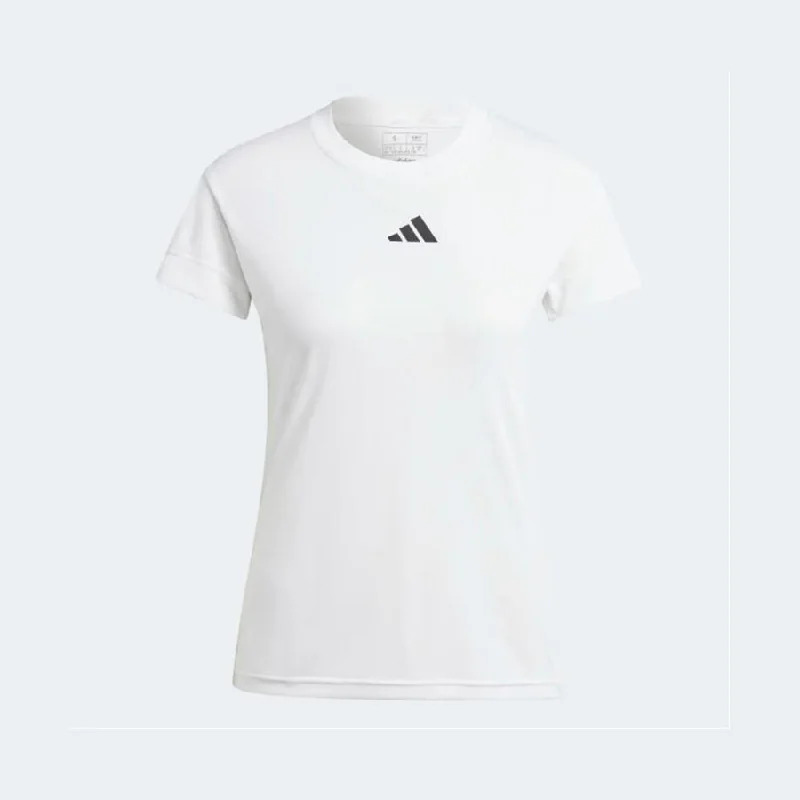 T-Shirt with Applique Designs-Adidas HS1661 Gameset Freelift Tee Womens