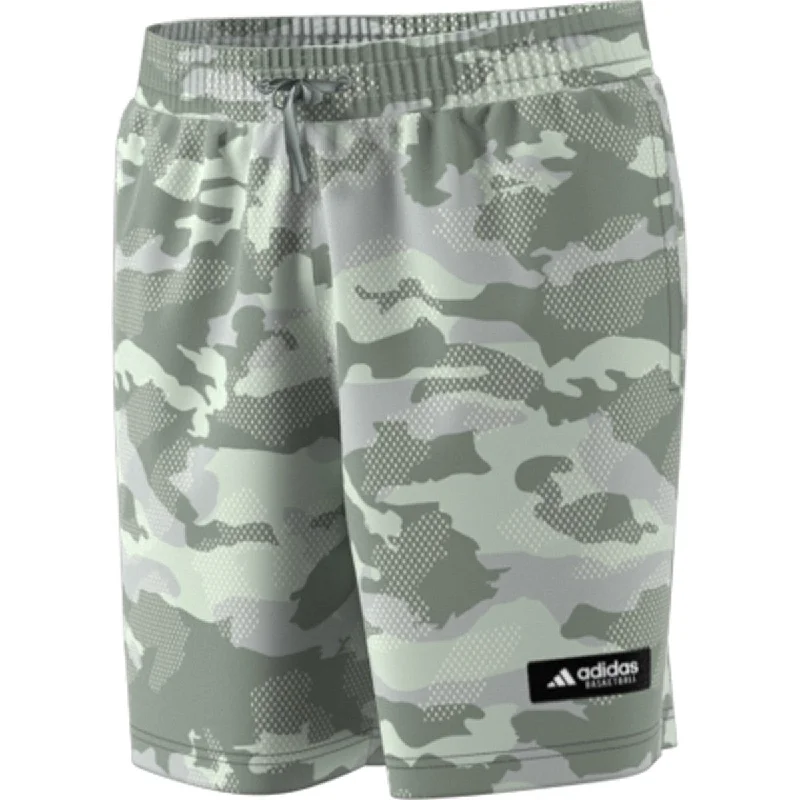 Board Shorts for Swimming-adidas Men's Legends Allover Print Basketball Shorts