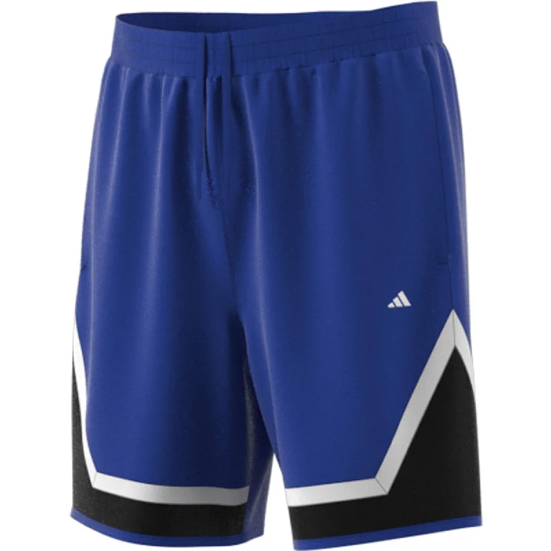 Outdoor Shorts for Hiking-adidas Men's Pro Block Basketball Shorts