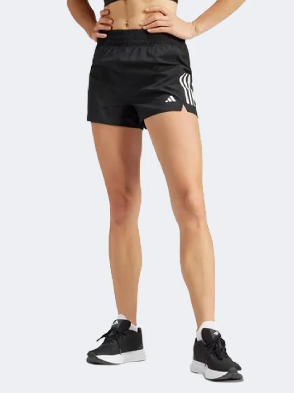 Women’s Shorts for Travel-Adidas Own The Run Women Running Short Black/White