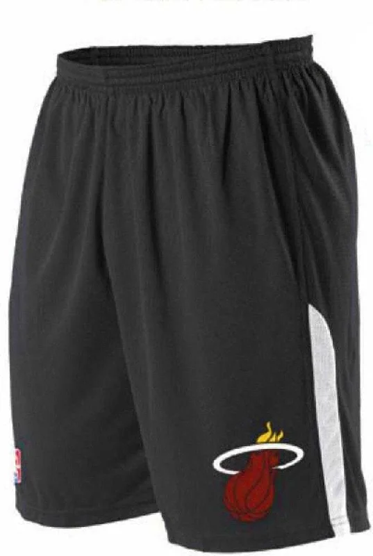 Funny Quote Shorts-Alleson Athletic A205LA Adult NBA Logo Game Short - Miami Heat