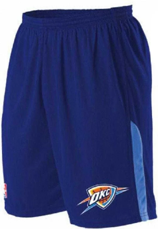 Youth Shorts-Alleson Athletic A205LA Adult NBA Logo Game Short - Oklahoma City Thunder