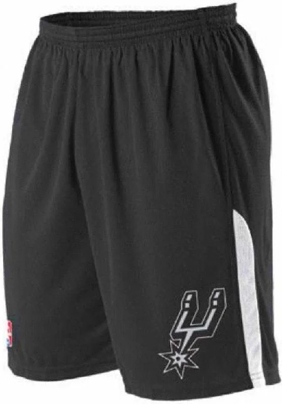 Shorts for School-Alleson Athletic A205LA Adult NBA Logo Game Short - San Antonio Spurs