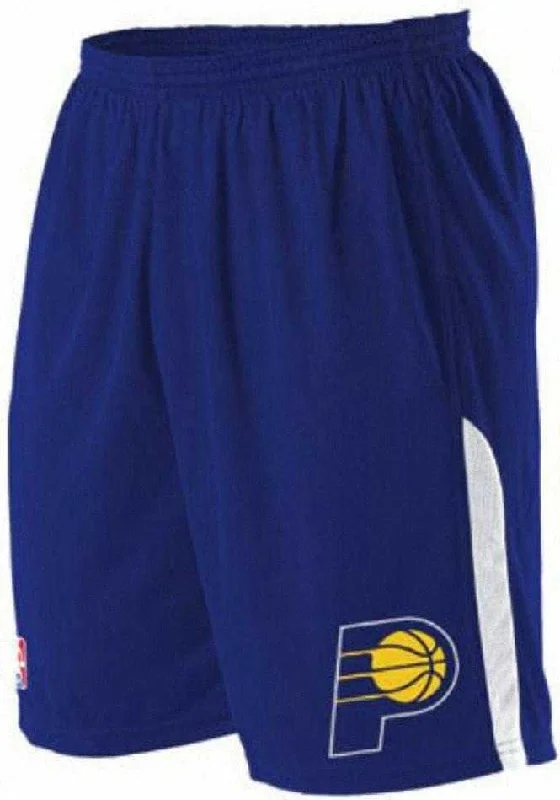 Waterproof Shorts-Alleson Athletic A205LY Youth NBA Logo Game Short - Indian Pacers