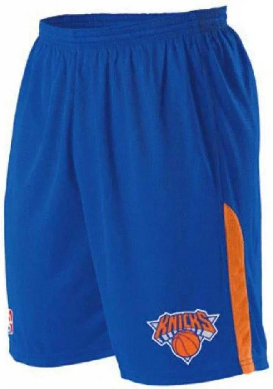 Reflective Running Shorts-Alleson Athletic A205LY Youth NBA Logo Game Short - New York Knicks