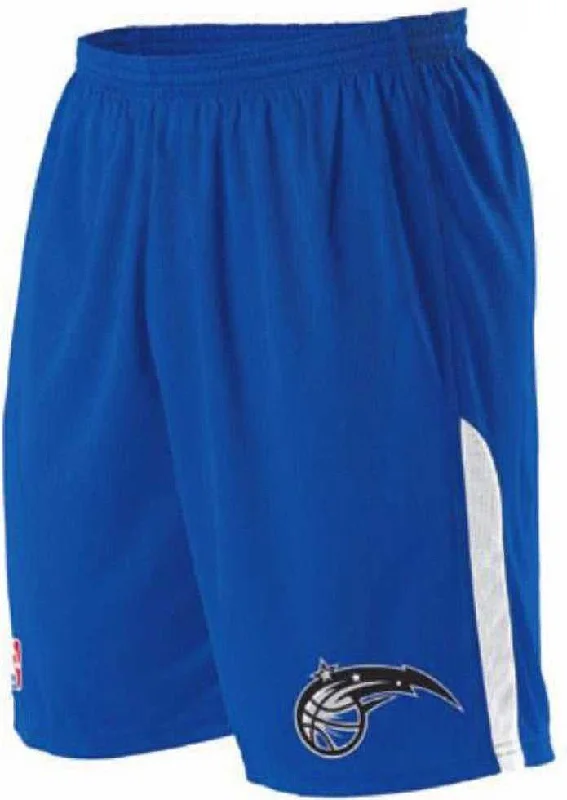 Shorts for Casual Outdoor Activities-Alleson Athletic A205LY Youth NBA Logo Game Short - Orlando Magic