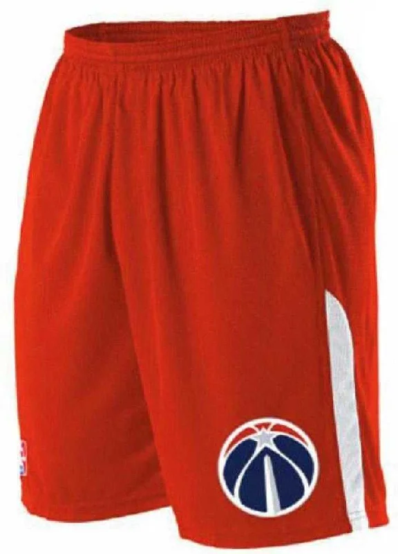 Shorts for Lounging at Home-Alleson Athletic A205LY Youth NBA Logo Game Short - Washington Wizards