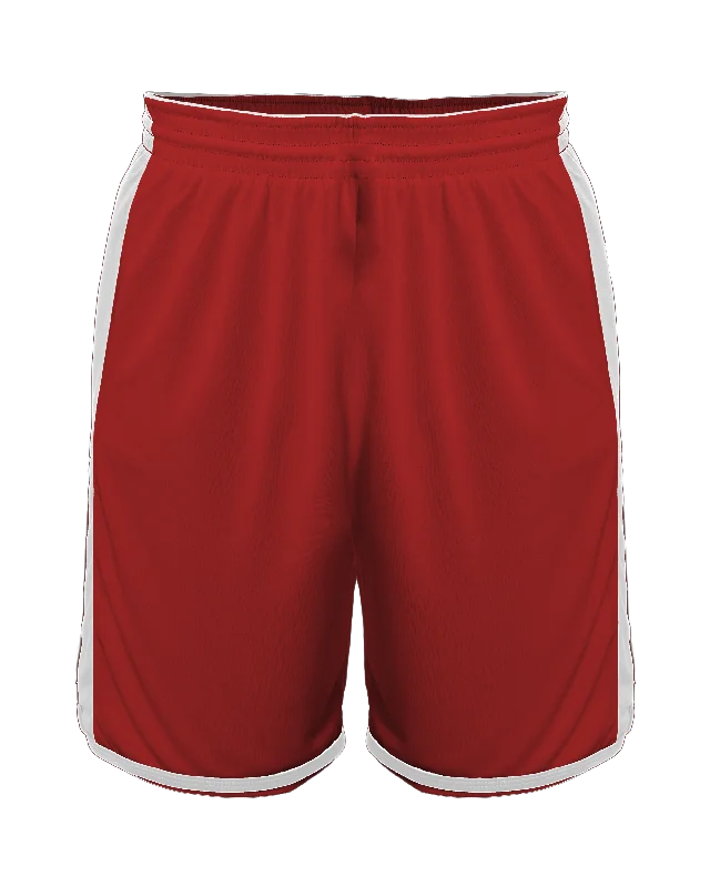 Yoga Shorts for Men-Alleson Men's Reversible Crossover Basketball Short