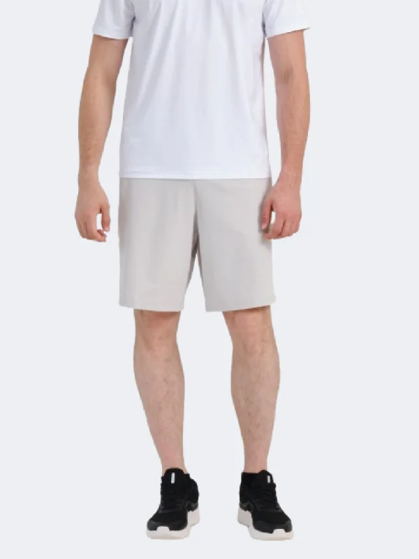 Low-Rise Shorts-Anta Metropolitan Woven Men Training Short Grey/Light Grey