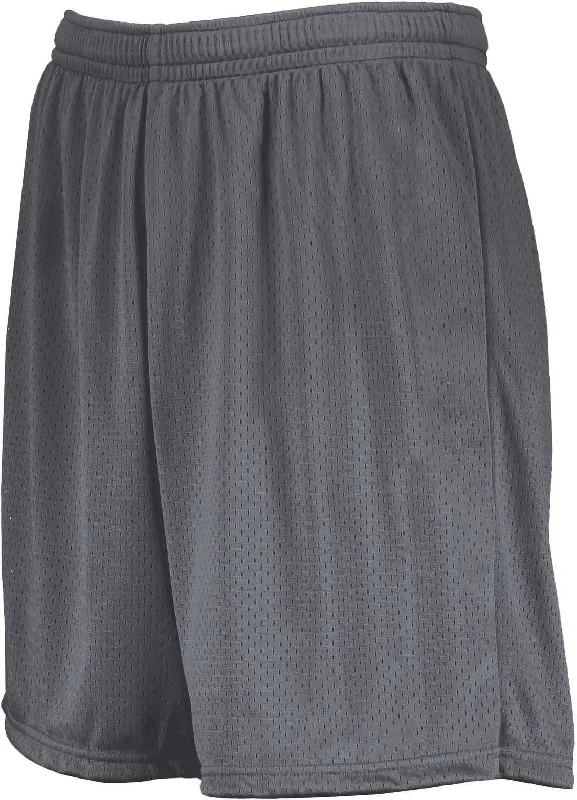 Cargo Shorts with Pockets-Augusta 1851 Youth Modified Mesh Shorts - Graphite