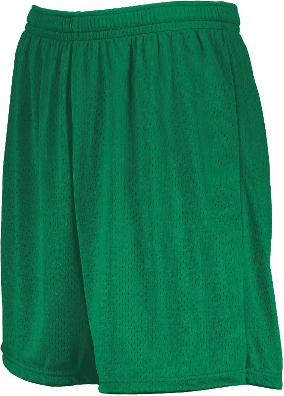 Slim Fit Shorts-Augusta 1851 Youth Modified Mesh Shorts - Kelly