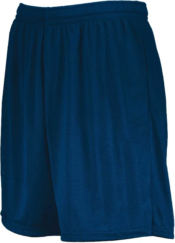 Dress Shorts for Men-Augusta 1851 Youth Modified Mesh Shorts - Navy