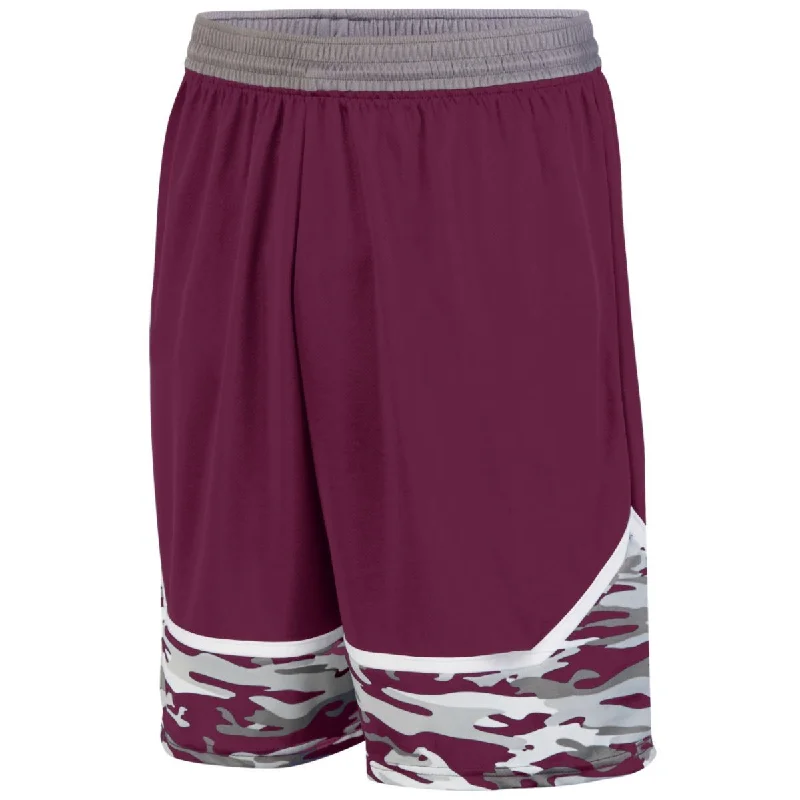 Stylish Shorts for Hot Days-Augusta Youth Mod Camo Game Shorts