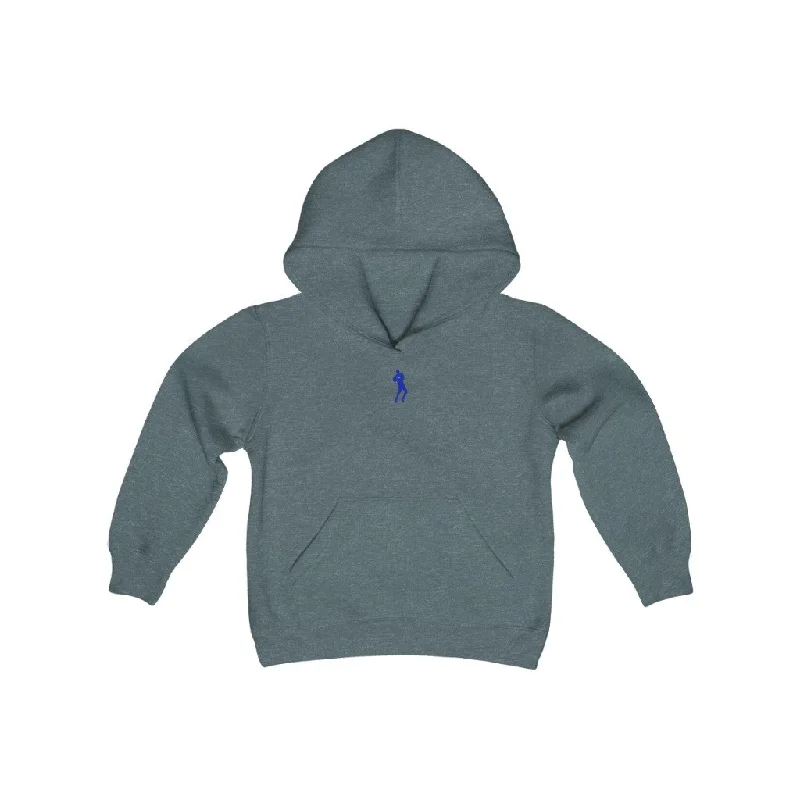 Hoodie with Drop Shoulder-B180 Boys Scoop Finish Hoodie