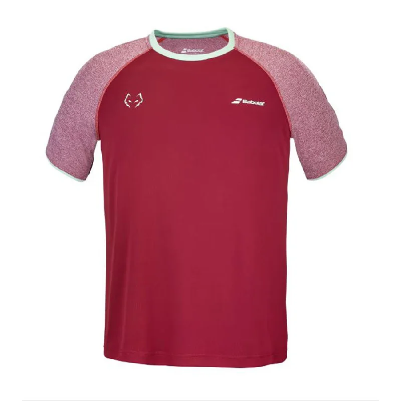 T-Shirt for Business-Babolat 6MS24011 Crew Neck Tee Juan Lebrón