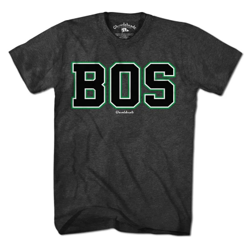 Party T-Shirt-BOS Black & Green Team T-Shirt