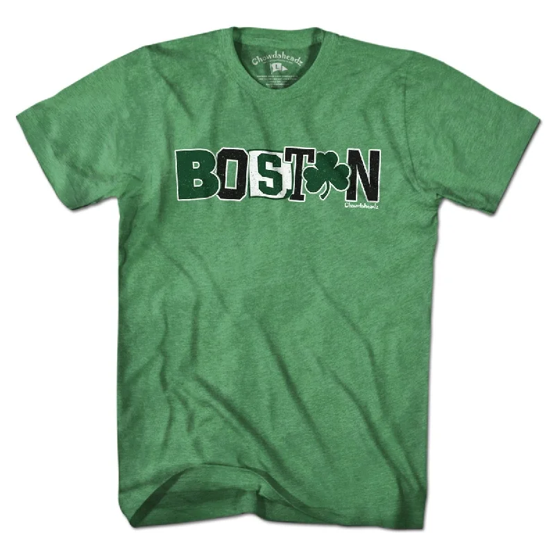 Organic Cotton T-Shirt-Boston Basketball Pride T-Shirt