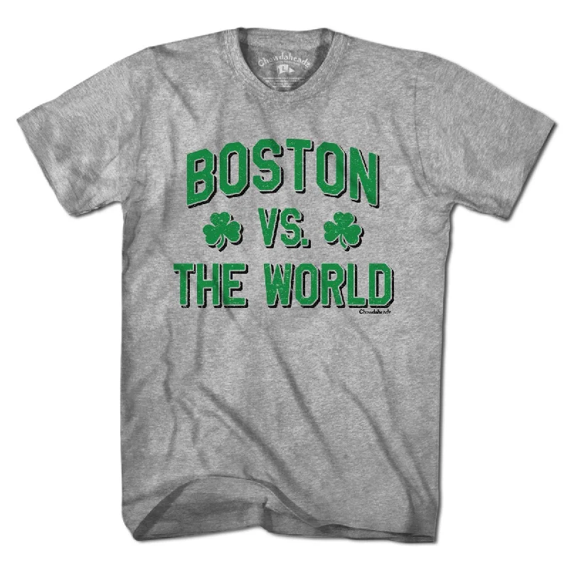 Comfortable T-Shirt-Boston vs The World Irish T-Shirt