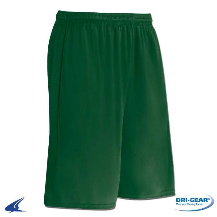 Comfortable Workout Shorts-Champro BBS11W Clutch Basketball Short - Forest