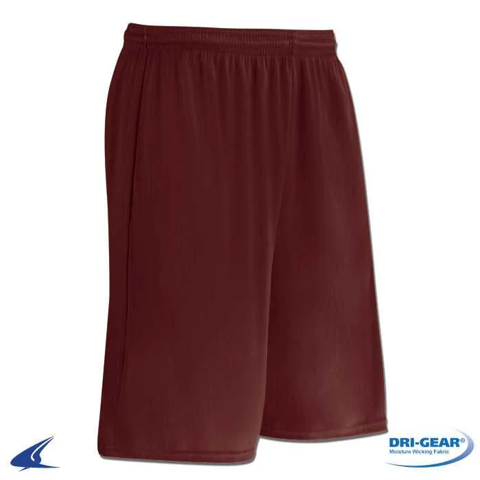 Athletic Shorts for Gym Training-Champro BBS11W Clutch Basketball Short - Maroon