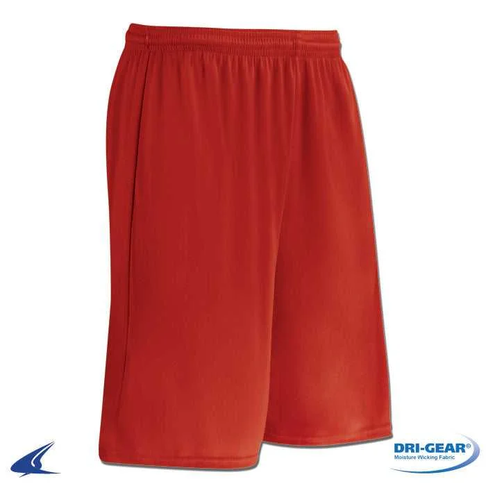 Custom Shorts-Champro BBS11W Clutch Basketball Short - Scarlet