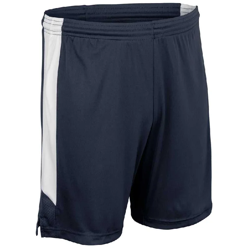 Shorts for Festivals-Champro BBS32 Dagger Men's and Youth Basketball Short - Navy White