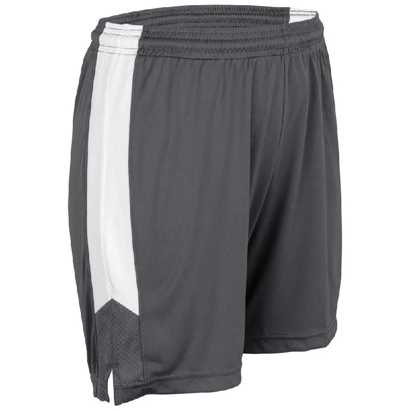 Women’s Running Shorts for Marathon-Champro BBS32 Dagger Women's Basketball Short - Charcoal White