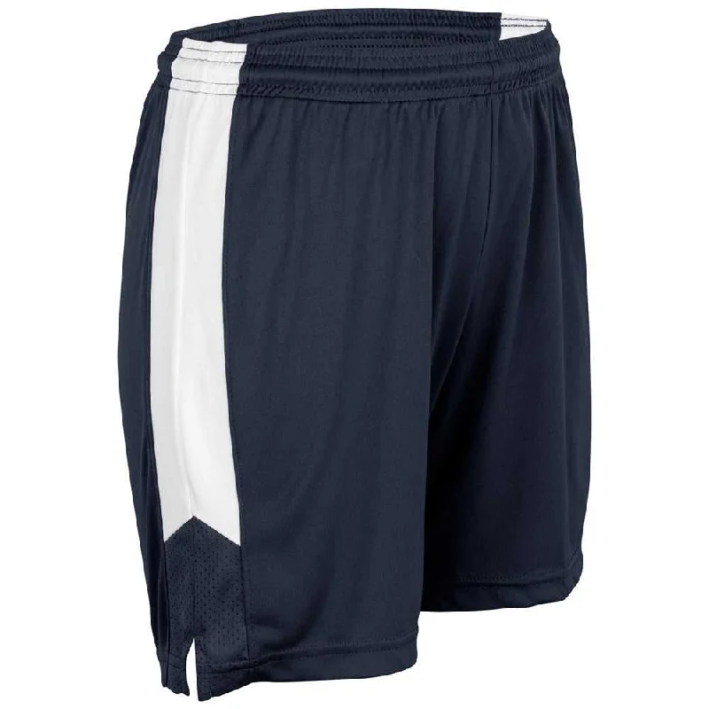 Best Women’s Shorts-Champro BBS32 Dagger Women's Basketball Short - Navy White