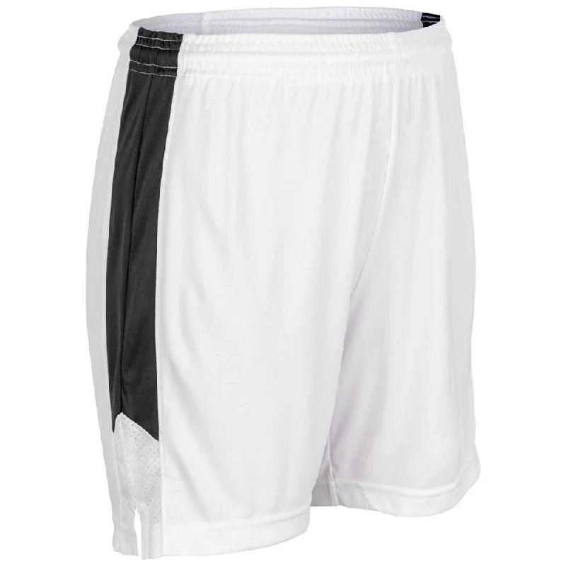 Running Shorts-Champro BBS32 Dagger Women's Basketball Short - White Black