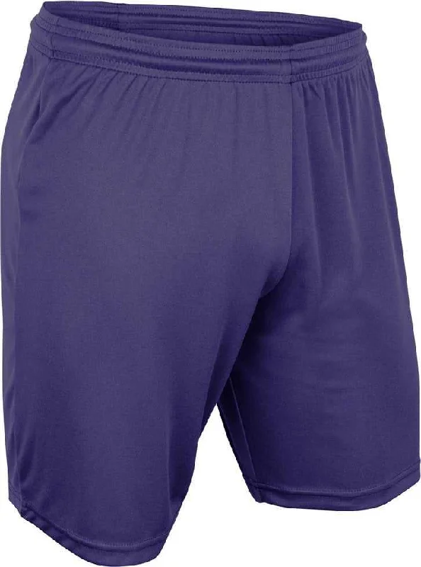 Cargo Shorts with Pockets-Champro BBS44 Vision Girl's and Women's Shorts - Purple