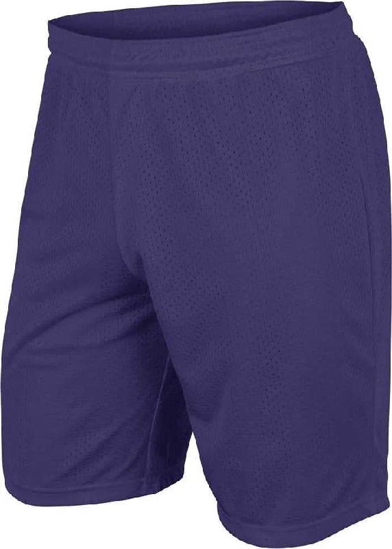 Multicolor Shorts-Champro BBS55 Dynamic Tricot Men's and Youth Mesh Short - Purple