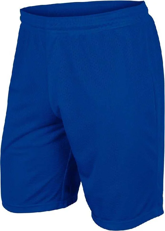 Loose Fit Shorts-Champro BBS55 Dynamic Tricot Men's and Youth Mesh Short - Royal