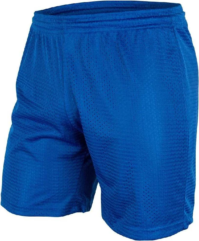 Bike Riding Shorts-Champro BBS557 Dynamic Tricot Men's Mesh Short 7" - Royal