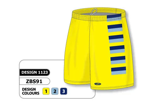 Shorts for Summer Vacation-Athletic Knit Custom Sublimated Basketball Short Design 1123