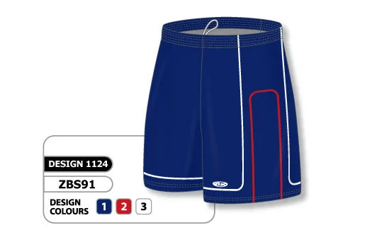 Men’s Shorts for Travel-Athletic Knit Custom Sublimated Basketball Short Design 1124