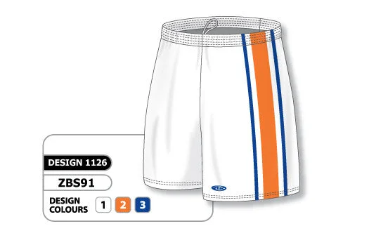 Comfortable Workout Shorts-Athletic Knit Custom Sublimated Basketball Short Design 1126