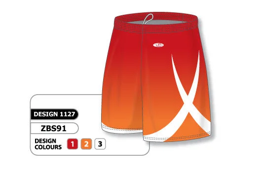 Beach Shorts for Women-Athletic Knit Custom Sublimated Basketball Short Design 1127