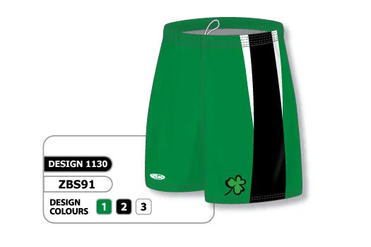 Adjustable Running Shorts-Athletic Knit Custom Sublimated Basketball Short Design 1130