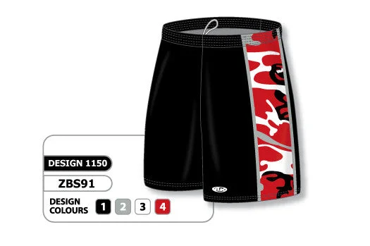 Jogging Shorts-Athletic Knit Custom Sublimated Basketball Short Design 1150