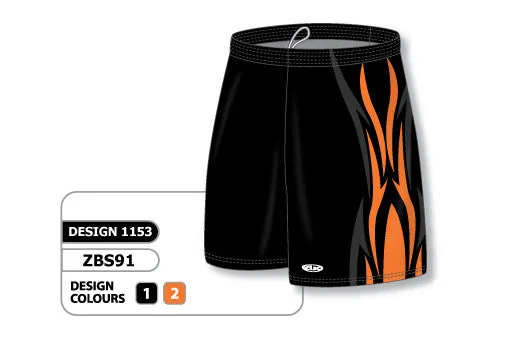 Hiking Shorts for Men-Athletic Knit Custom Sublimated Basketball Short Design 1153