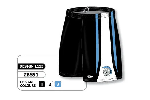 Shorts for Hiking and Outdoors-Athletic Knit Custom Sublimated Basketball Short Design 1155