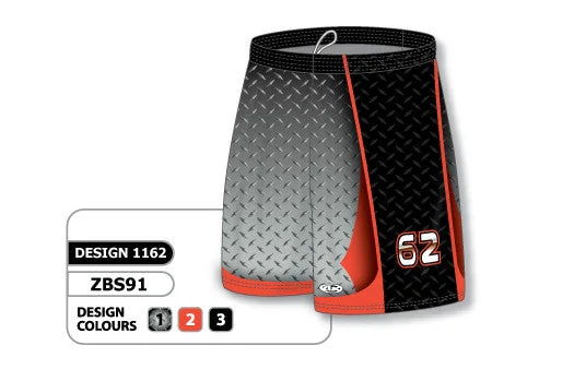 Performance Cargo Shorts-Athletic Knit Custom Sublimated Basketball Short Design 1162