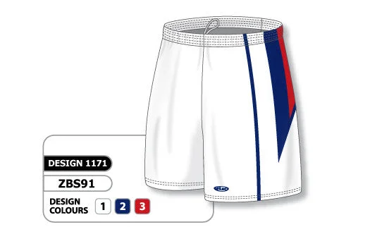 Dress Shorts for Women-Athletic Knit Custom Sublimated Basketball Short Design 1171