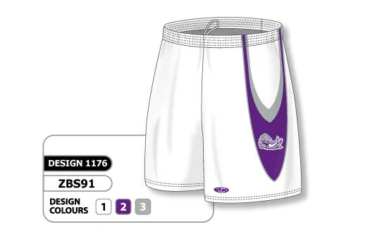 Beachwear Shorts-Athletic Knit Custom Sublimated Basketball Short Design 1176