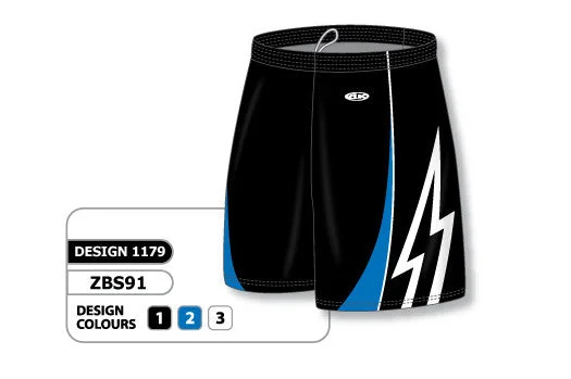 Running Shorts for Women-Athletic Knit Custom Sublimated Basketball Short Design 1179