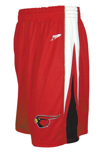 Stylish High-Waisted Shorts-Dynamic Team Sports Custom Sublimated Basketball Short Design