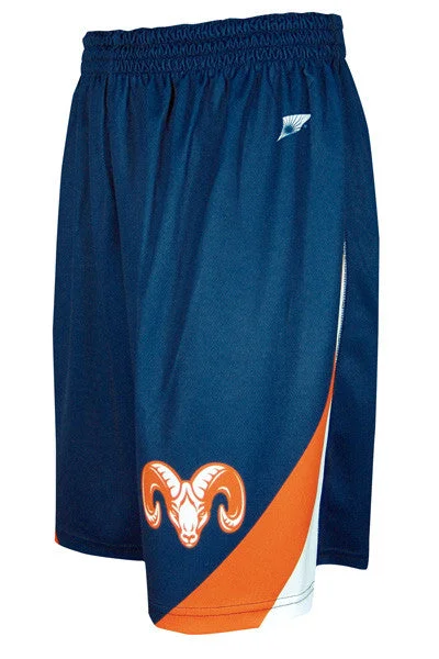 Swimwear Shorts for Women-Dynamic Team Sports Custom Sublimated Basketball Short Design