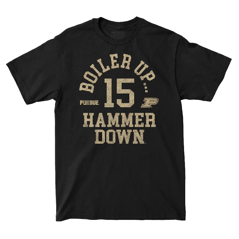 Crew Neck T-Shirt-EDEY COLLECTION: Boiler Up Tee